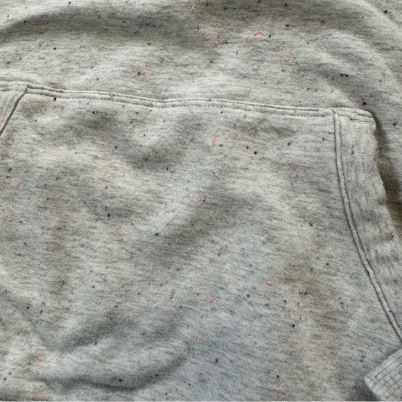 Athleta Girl In Your Element Textured 2.0 Hoodie in Oatmeal Multi Sz M 8-10 - Picture 4 of 12